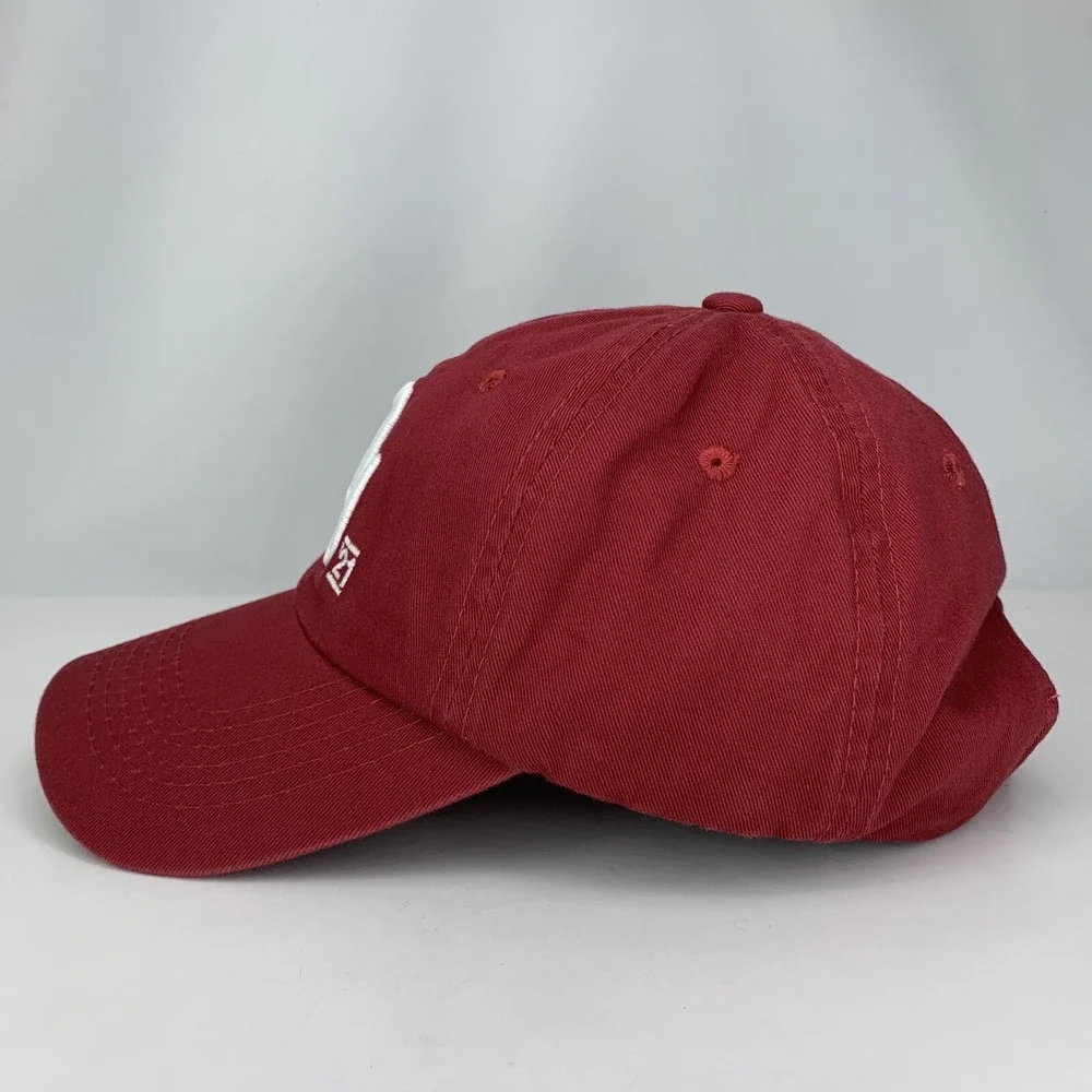 Oklahoma Sooners OU '21 Crimson Hat Adjustable Strapback Baseball Cap Outdoor